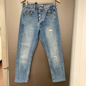Levis Altered Skinny Jeans